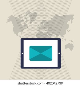 tablet icon design , vector illustration