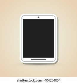 tablet icon design, vector illustration