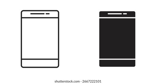 Icono de la tableta. doodle Vectores gráficos