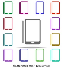 the tablet icon. Elements of University life in multi color style icons. Simple icon for websites, web design, mobile app, info graphics
