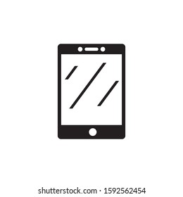 tablet icon, glyph style design