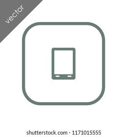 tablet icon - illustration