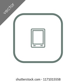 tablet icon - illustration