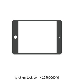 Tablet icon isolated on white background. Gadget symbol modern, simple, vector, icon for website design, mobile app, ui. Vector Illustration