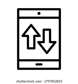 tablet icon or logo isolated sign symbol vector illustration - high quality black style vector icons
