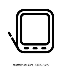 tablet icon or logo isolated sign symbol vector illustration - high quality black style vector icons
