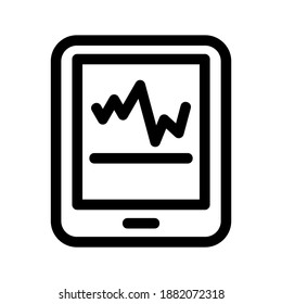 tablet icon or logo isolated sign symbol vector illustration - high quality black style vector icons
