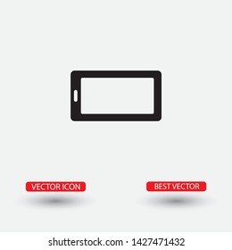 the tablet icon . Lorem Ipsum Illustration design