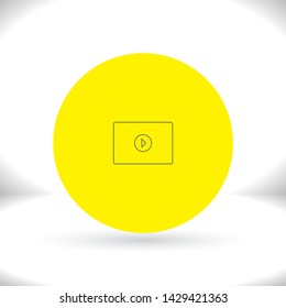 the tablet icon . Lorem Ipsum Illustration design