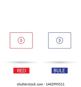 the tablet icon . Lorem Ipsum Illustration design