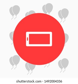 the tablet icon . Lorem Ipsum Illustration design