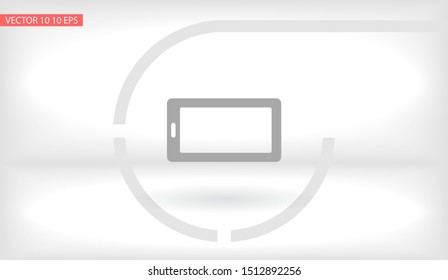 the tablet icon . Lorem Ipsum Illustration design