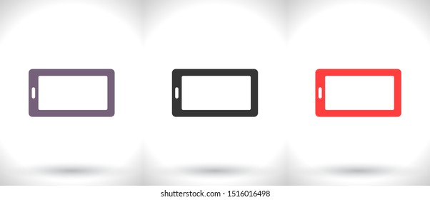 the tablet icon . Lorem Ipsum Illustration design