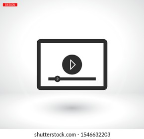 the tablet icon . Lorem Ipsum Illustration design