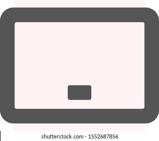 the tablet icon . Lorem Ipsum Illustration design