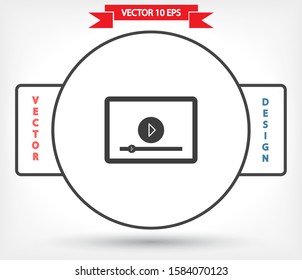 the tablet icon . Lorem Ipsum Illustration design
