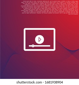 the tablet icon . Lorem Ipsum Illustration design