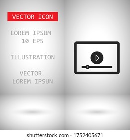 the tablet icon . Lorem Ipsum Illustration design