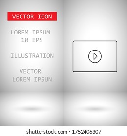 the tablet icon . Lorem Ipsum Illustration design