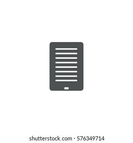tablet icon. sign design