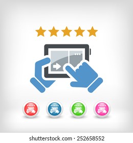 Tablet icon. Top rated.