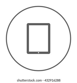 tablet icon ui vector eps jpg picture flat app web art object