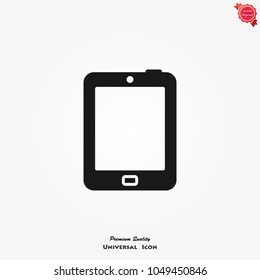 tablet icon vector