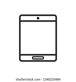 Tablet icon vector