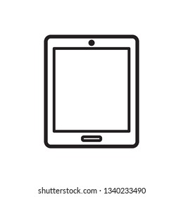 Tablet icon vector