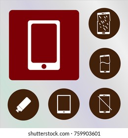 tablet icon vector