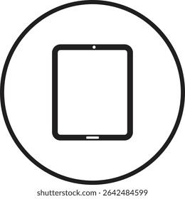 tablet icon vector design illustration