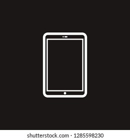 tablet icon. tablet vector design. sign design