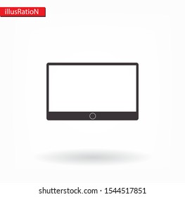 tablet icon . Vector Eps 10 . Lorem Ipsum Flat Design