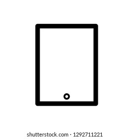 tablet icon vector illustration