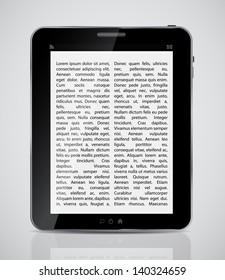 Tablet icon vector illustration