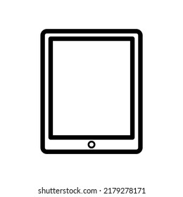 tablet icon vector illustration logo template for many purpose. Isolated on white background.
