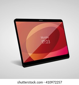 Tablet icon vector mock-up