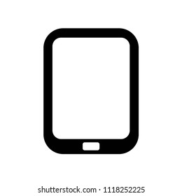 Tablet icon vector icon. Simple element illustration. Tablet symbol design. Can be used for web and mobile.