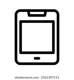 Tablet Icon Vector Symbol Design Illustration