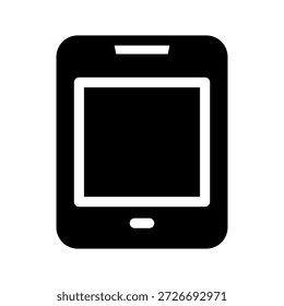 Ilustración de diseño de símbolo de Vector de icono de tableta