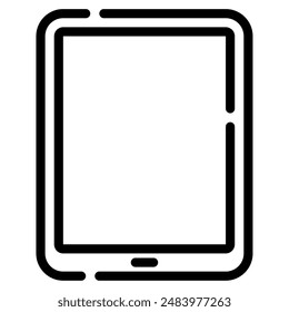Tablet icon for web, app, infographic, etc