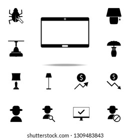 the tablet icon. web icons universal set for web and mobile