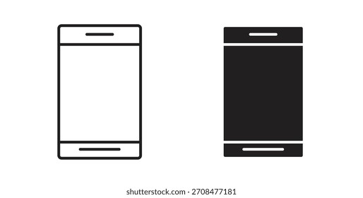 Iconos de la tableta para el uso Diseño web, logotipo. Ilustración del símbolo.