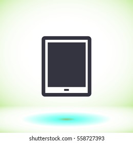 tablet . line vector icon