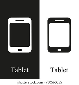 Tablet logo for web design