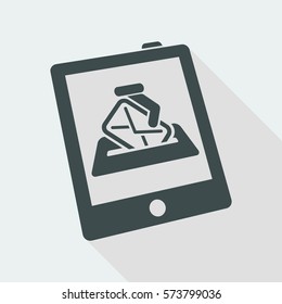 Tablet mail box