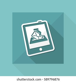 Tablet mail box