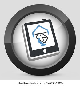 Tablet mail icon