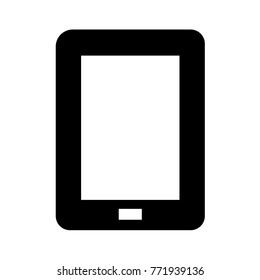 The tablet media icons