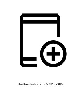 Tablet mini line, icon, background and graphic. The icon is black and white, linear  flat, vector, pixel perfect, minimal, suitable for web and print. 